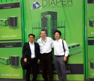 Diaper Recycling Technology Shows Next Generation 7 Equipment